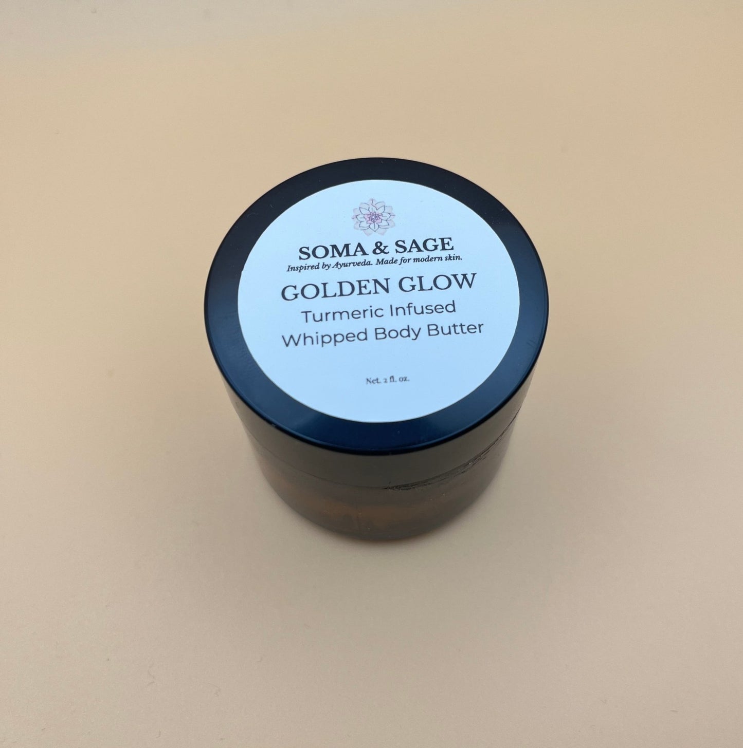 Golden Glow - Turmeric Whipped Body Butter - SOMA & SAGE