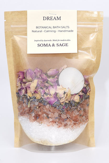 Botanical Bath Salt Soak – Himalayan + Epsom - SOMA & SAGE
