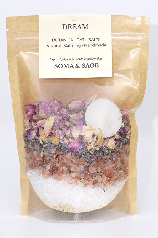 Botanical Bath Salt Soak – Himalayan + Epsom - SOMA & SAGE