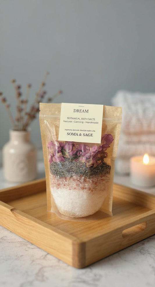 Botanical Bath Salt Soak – Himalayan + Epsom - SOMA & SAGE