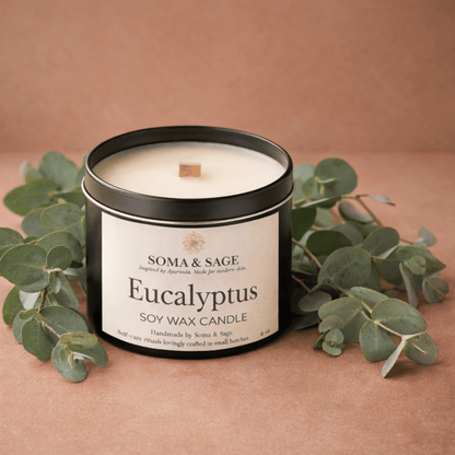 Candle - Eucalyptus - SOMA & SAGE