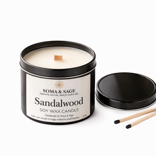 Candle - Sandalwood - SOMA & SAGE