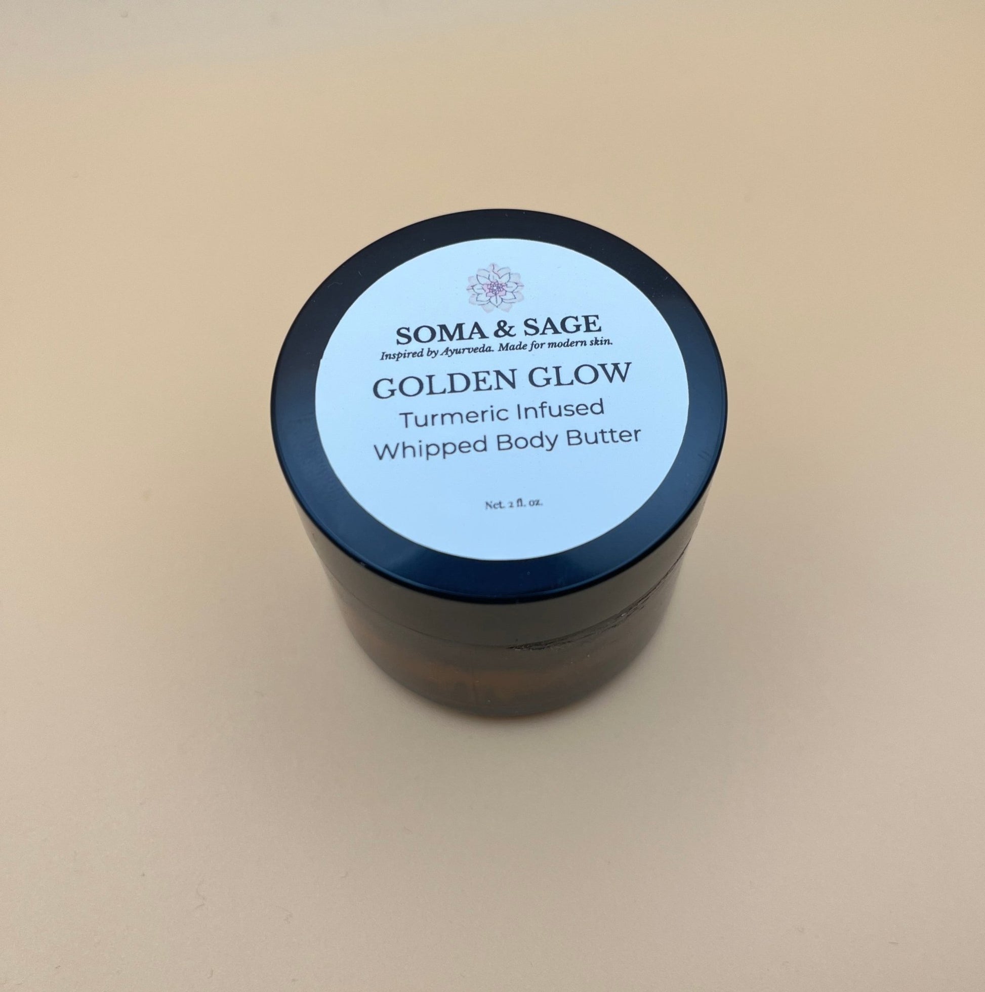Golden Glow - Turmeric Whipped Body Butter - SOMA & SAGE