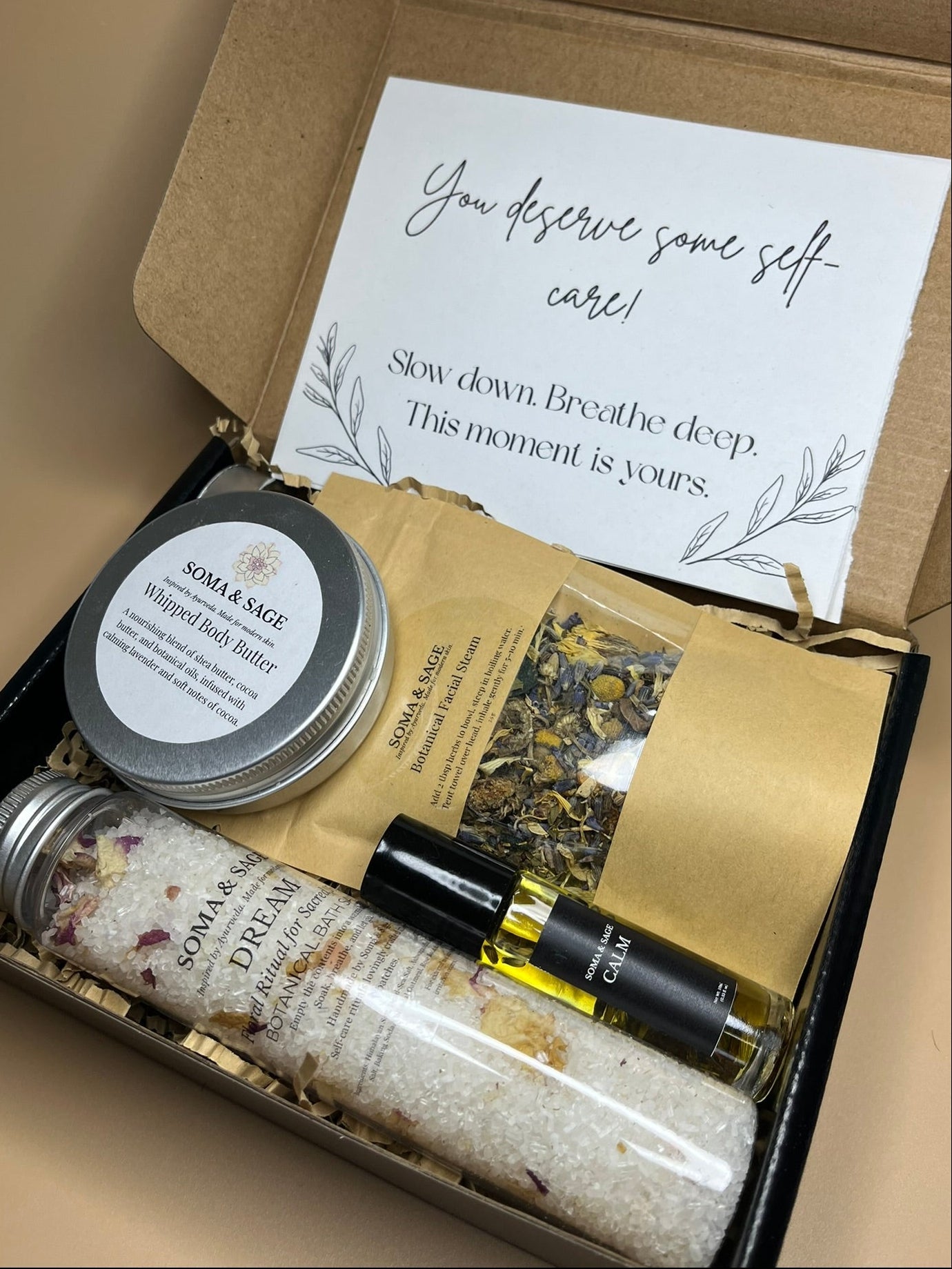 Self - Care Gift Box for Her - SOMA & SAGE